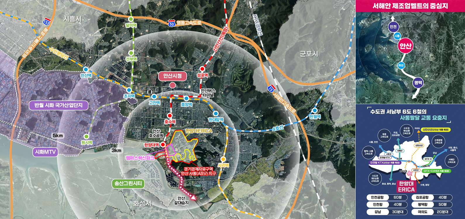 Location Overview of Hanyang University ERICA Campus Innovation Park